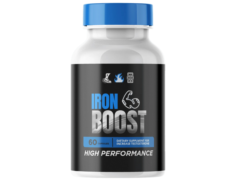Iron Boost Starter Package - 30 Day Trial - 1 Bottle of Testosterone Support Supplement