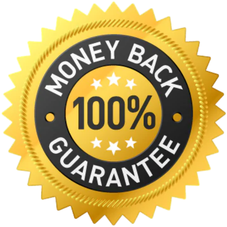 60-Day Money Back Guarantee Seal - Try Iron Boost Risk-Free